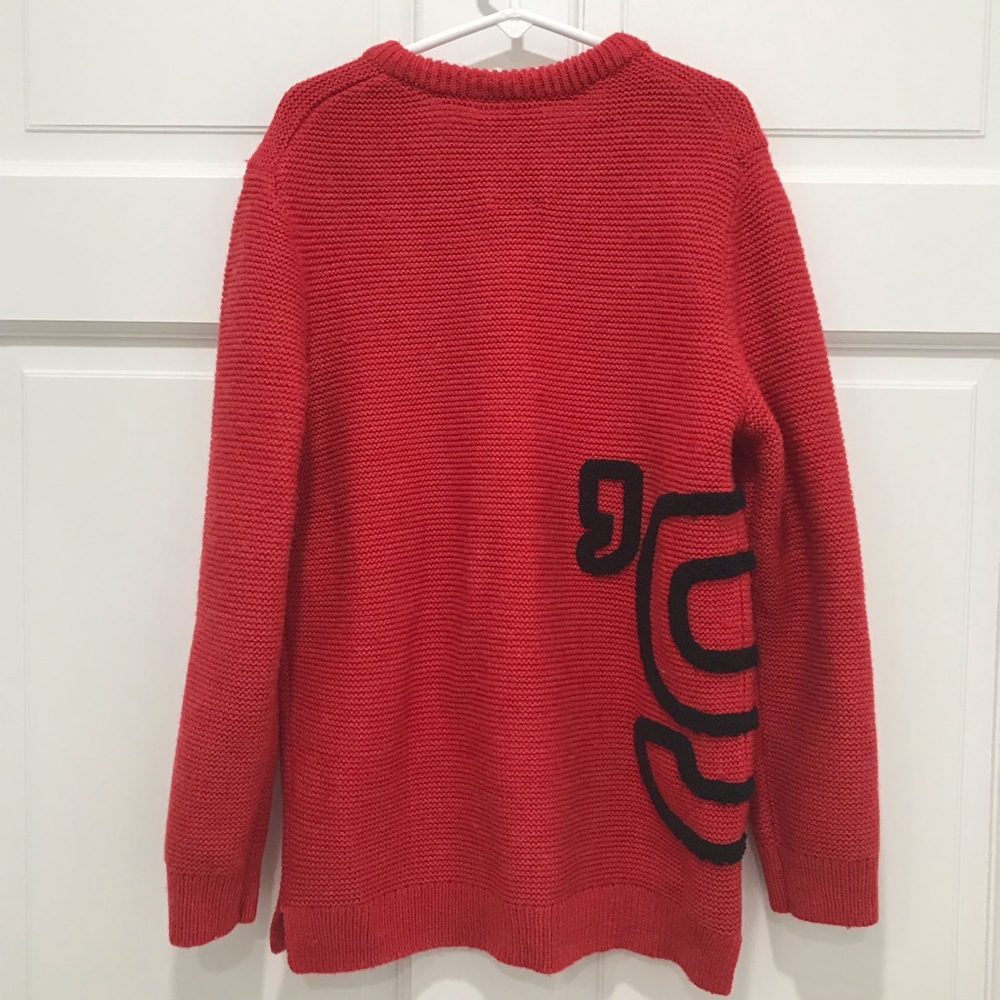 Zara boys red sweater